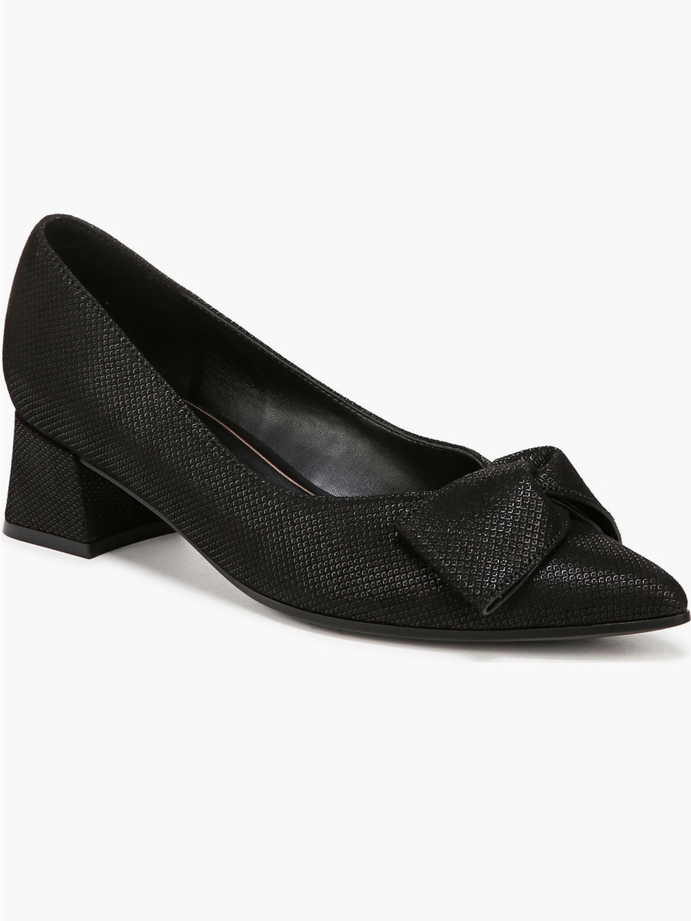 Naturalizer | Heels | Mavis | Black | Suede | 8.5